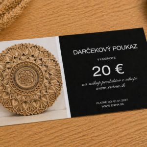 Darčekový poukaz na nákup produktov